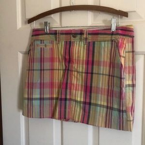 Old Navy Plaid Skirt.  Like new condition.